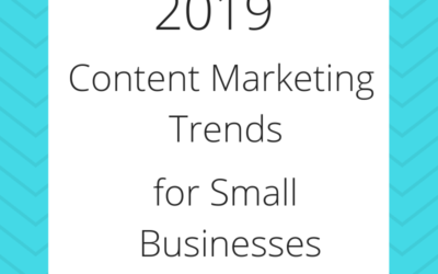 2019 content trends for small businesses