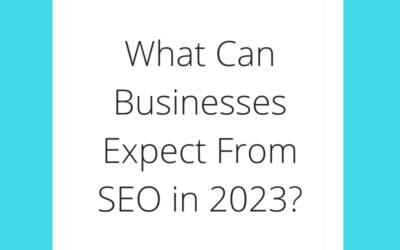 What Can Businesses Expect From SEO in 2023?
